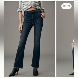 Mother The Hustler High Rise Ankle Jeans